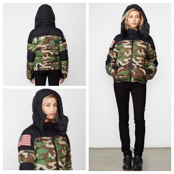 ralph lauren camo jacket womens